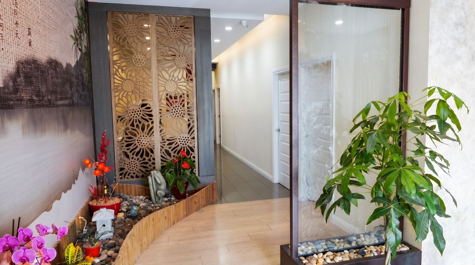 Inside the clinic